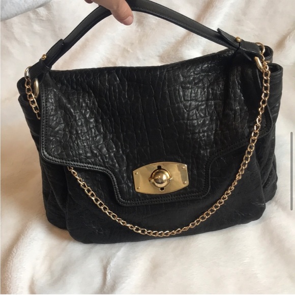 Furla Guggenheim Croc-Embossed Shoulder Bag, Crossbody, Handbag, Clutch - Picture 10 of 13